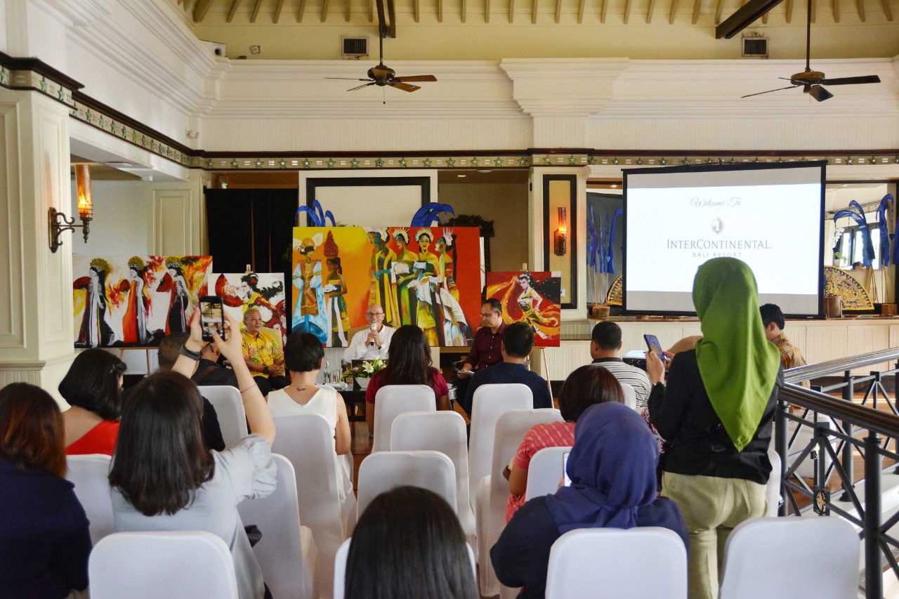 Festival Akhir Tahun “ARTVAGANZA” Hadir di InterContinental Bali Resort Jumpa pers pameran lukisan ArtVaganza di Intercontinental Resort Bali.