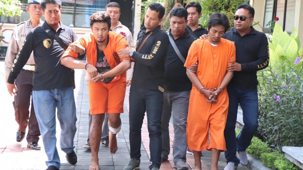 Pelaku curat terhdap WNA berhasil ditangkap oleh Polresta Denpasar