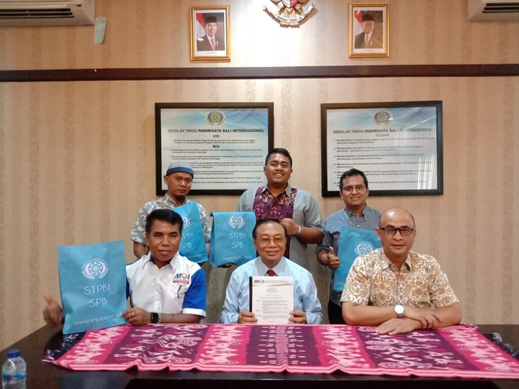 Audiensi DPW MOI Bali dengan kampus STPBI.