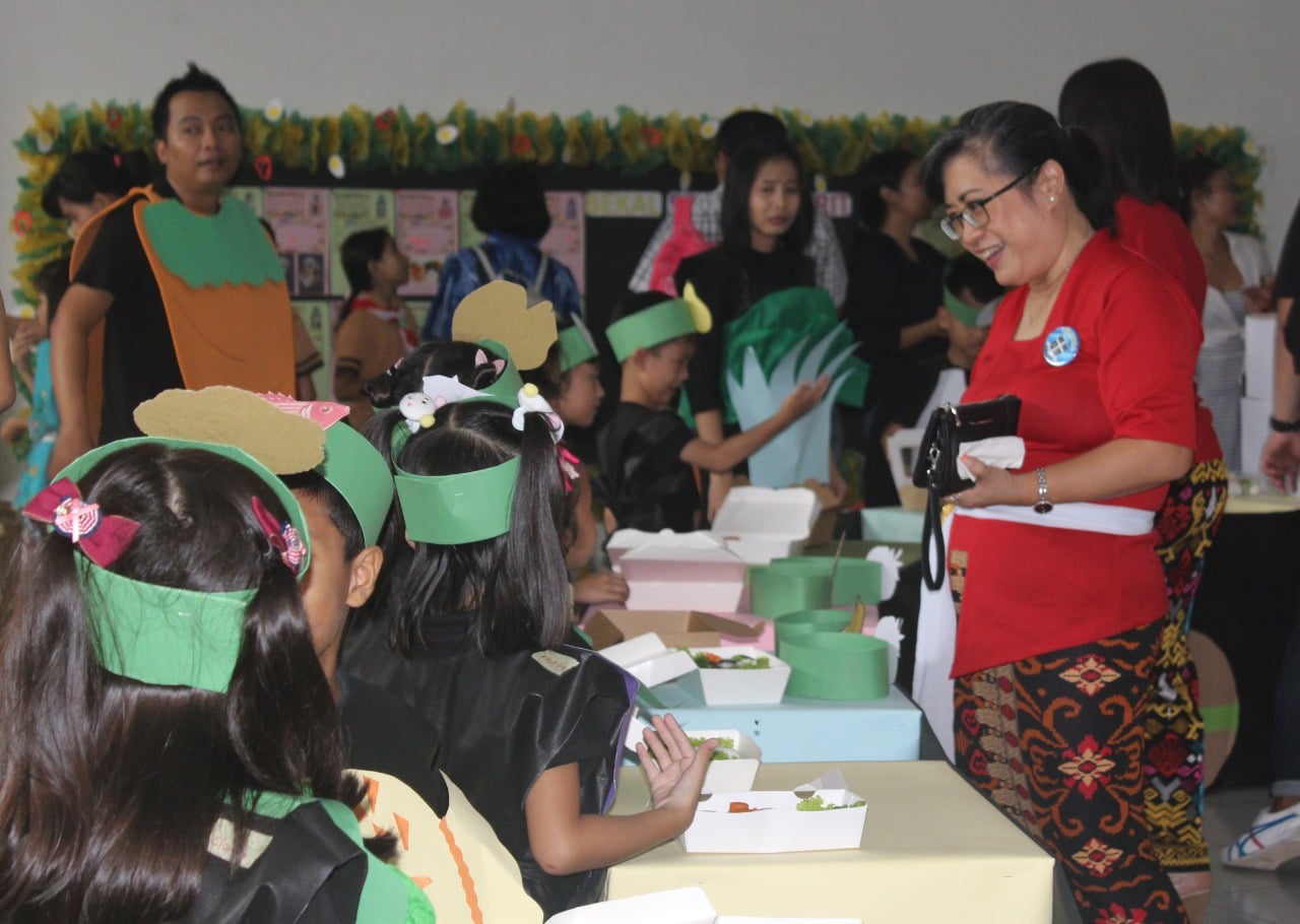 Tunas Daud Learning Innovation Festival, Jadi Ajang Unjuk Kreatifitas Siswa Di Tunas Daud Learning Innovation Festival 2020, anak-anak TK menginovasi makanan sehat bekal sekolah dengan berbagai kreasi karakter seperti kelinci dll. (istimewa)