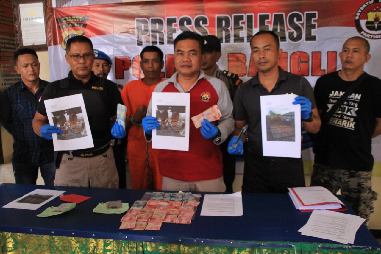 Gerak Cepat Tim Gabungan Ringkus Pencuri Sapi di Bangli Tim Gabungan Polsek dan Polres Bangli berhasil menangkap pelaku pencurian sapi di Bangli.