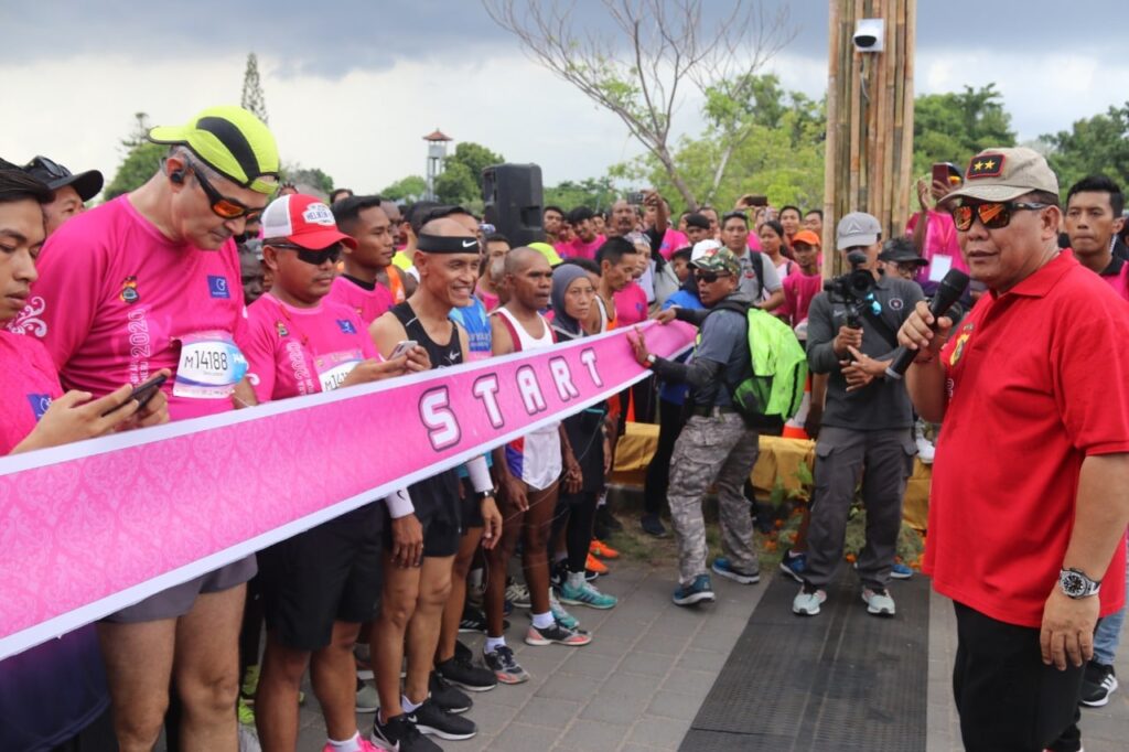 Kapolda Bali Lepas 6.426 Peserta Event BBMVER 2020.