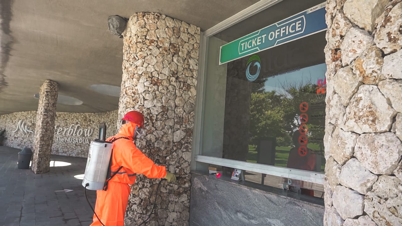 Jaga Kondisi The Nusa Dua, ITDC Lakukan Mitigasi Penyebaran Virus Corona ITDC Lakukan mitigasi penyebaran Virus Corona