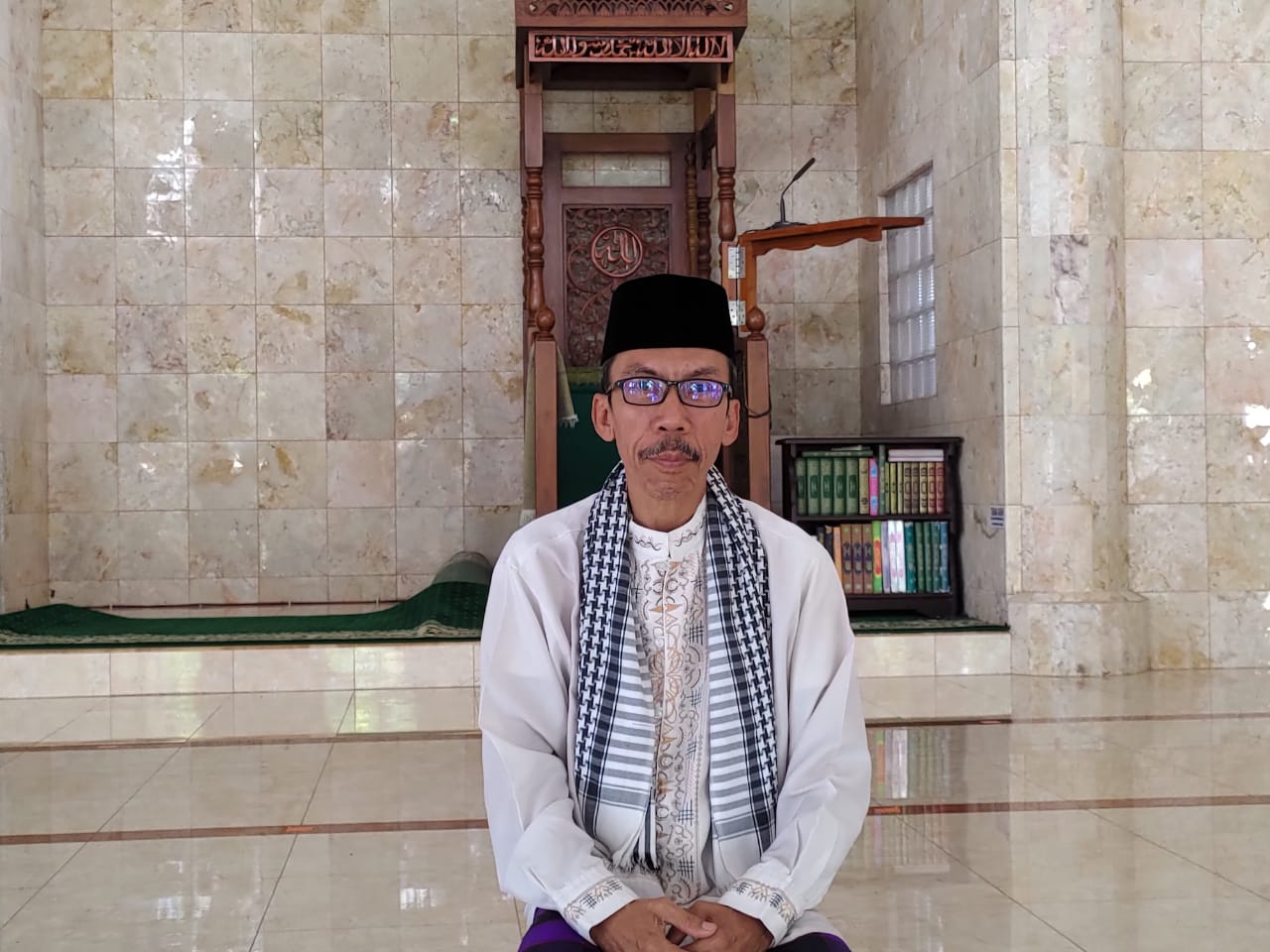 Ketua Takmir Masjid Agung Bangli Imbau Umat Muslim Bangli Untuk Tidak Mudik Ketua Takmir Masjid Agung Bangli H. Gufron, SH.,M.Pd
