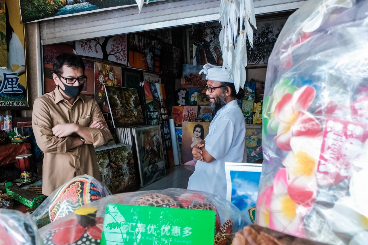 Menparekraf Apresiasi Kesiapan Bali dalam Menarik Kepercayaan Publik di Sektor Parekraf reopening pariwisata bali