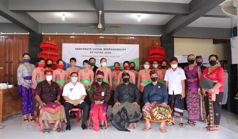 Patra Jasa bersama Pertamina Luncurkan CSR Edukasi dan Pelatihan Pembuatan Dupa Alami Bali