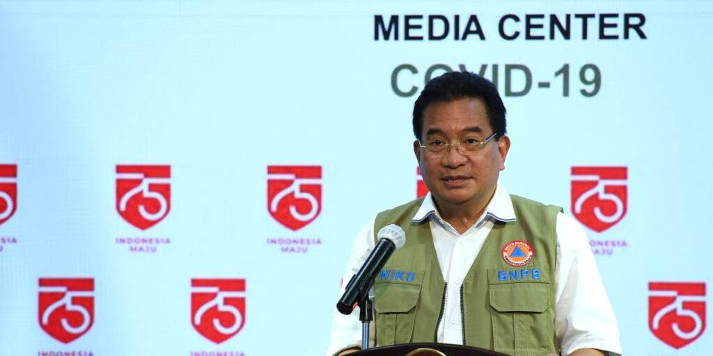 Juru Bicara Satuan Tugas Penanganan Covid-19 Wiku Adisasmito (fb/Lukas/Biro Pers Sekretariat Presiden)