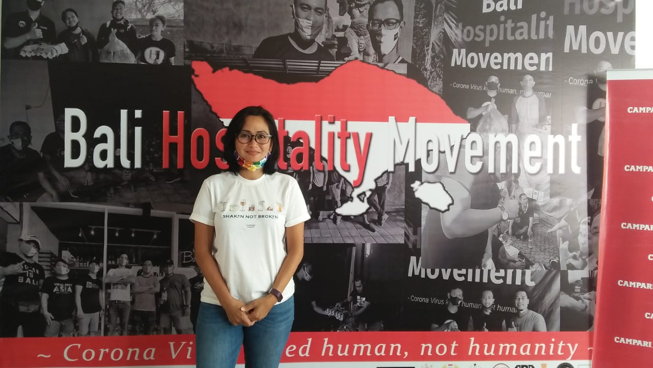 Gandeng Campari Group, BHM Salurkan Paket Sembako untuk Bartender Terdampak Pandemi COVID-19 Olivia Said, Campari Group National Manager Indonesia.