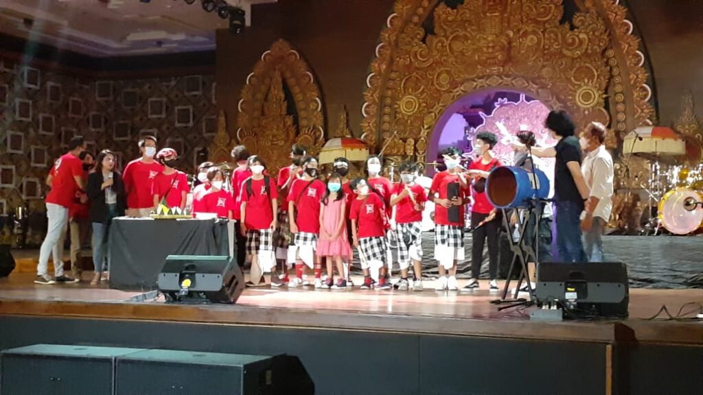 Pembukaan Bali Drumholics 1st Anniversary Concert, Sabtu (5/12).