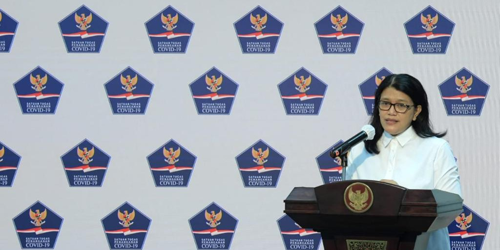 Sebanyak 1,2 Juta Vaksin Coronavac Lulus Uji Sertifikasi Lot Release Juru Bicara Vaksinasi Covid-19 Lucia Rizka Andalusia (Biro Pers Sekretariat Presiden/Kris/ist)