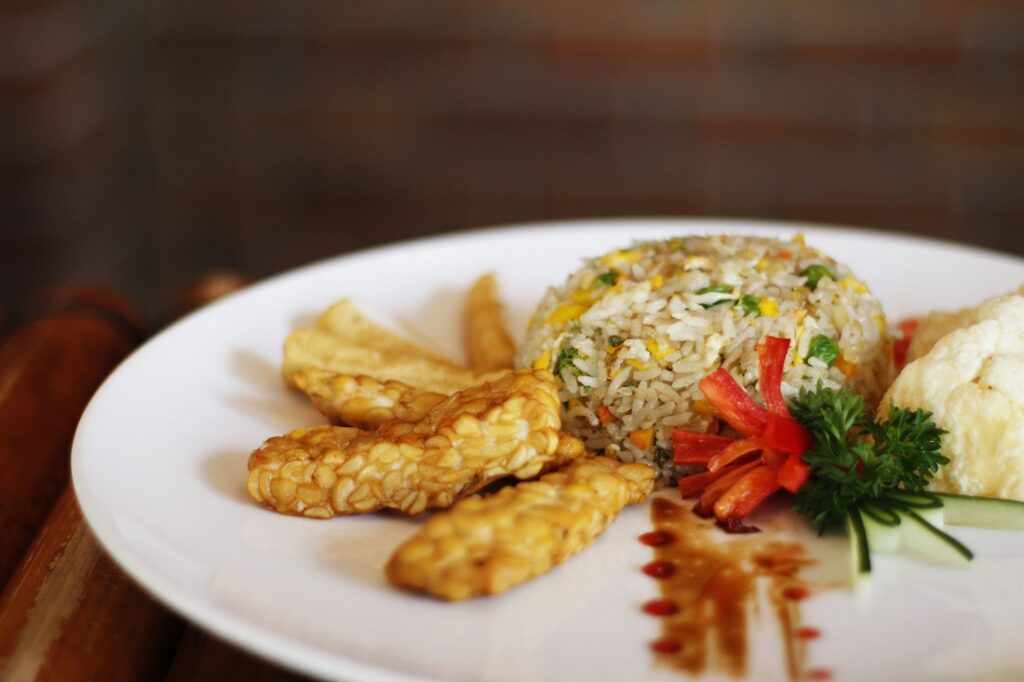 Nasi Goreng Vegetarian di Ketumbar Bistro & Bar. (ist)
