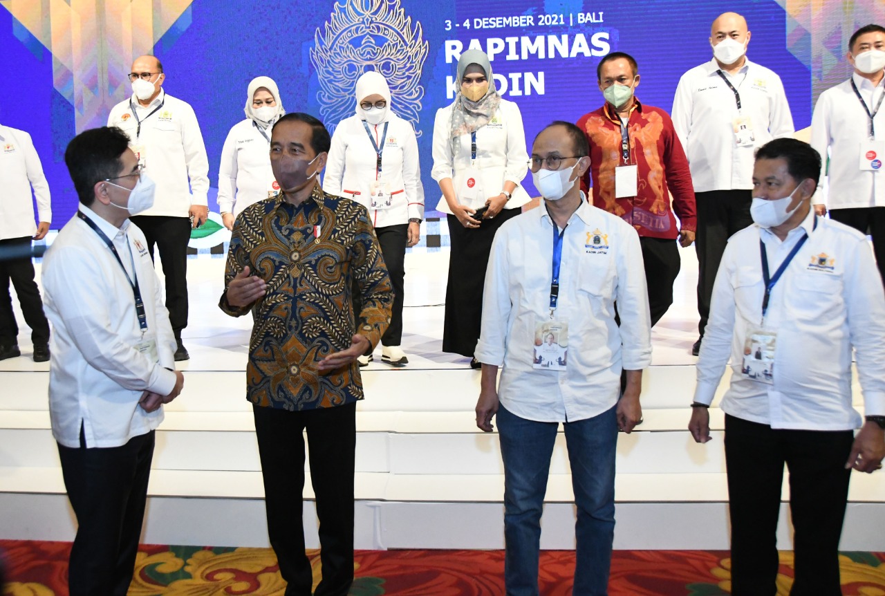 Presiden Jokowi Dorong KADIN Indonesia Kembangkan Ekonomi Hijau