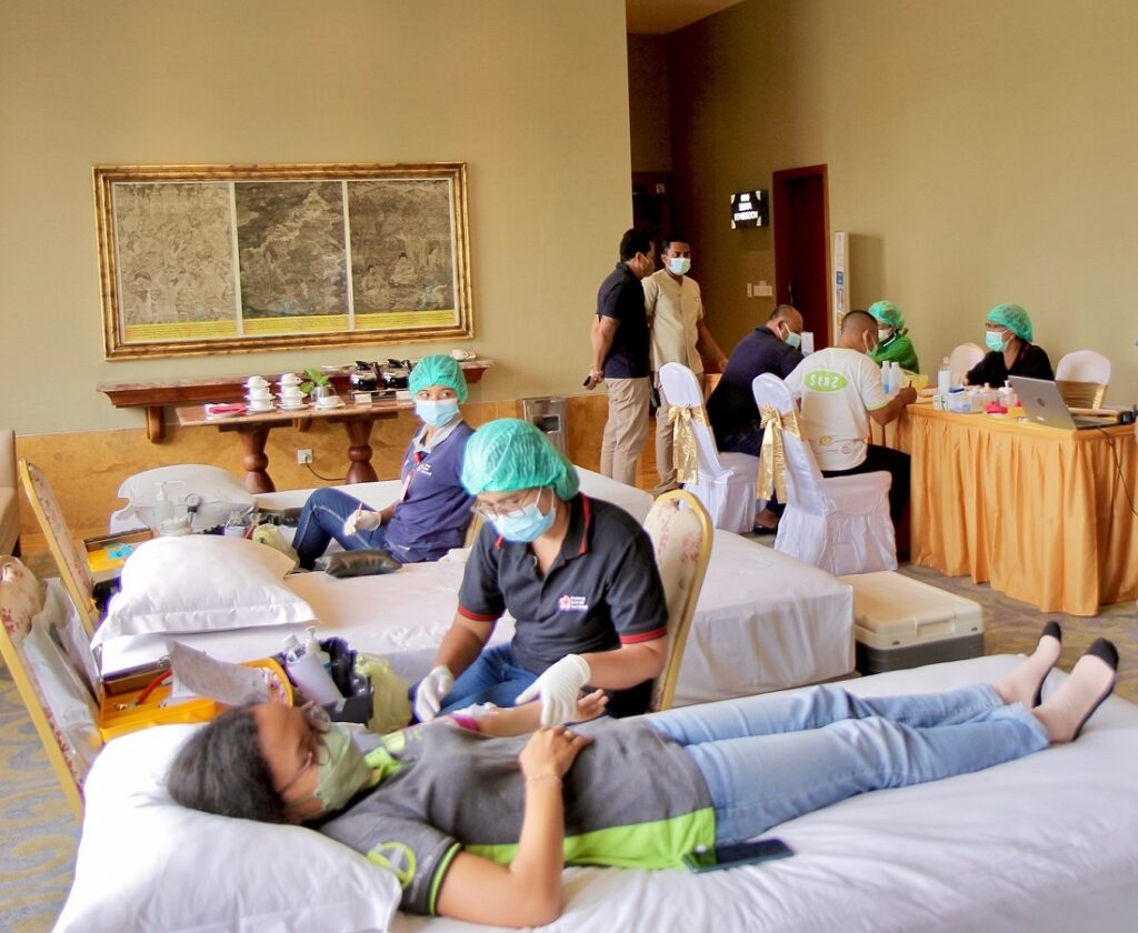SenS Hotel & Spa + Conference Ubud Town Centre menggelar kegiatan donor darah