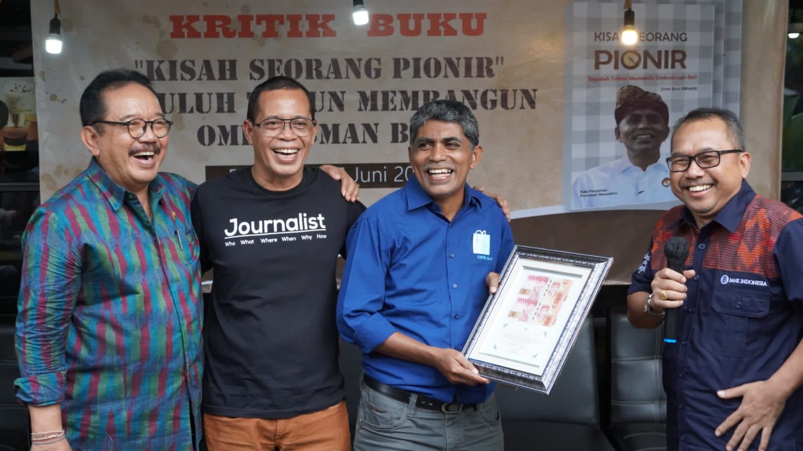 Wagub Cok Ace Hadiri Acara Kritik Buku Umar Ibnu Alkhatab