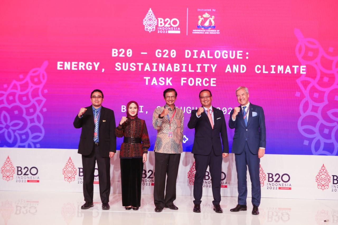 Dialog B20-G20 ESC TF, Isu Perubahan Iklim dan Transisi Energi Harus Diselesaikan Melalui Kolaborasi Global Dialog B20-G20 ESC TF