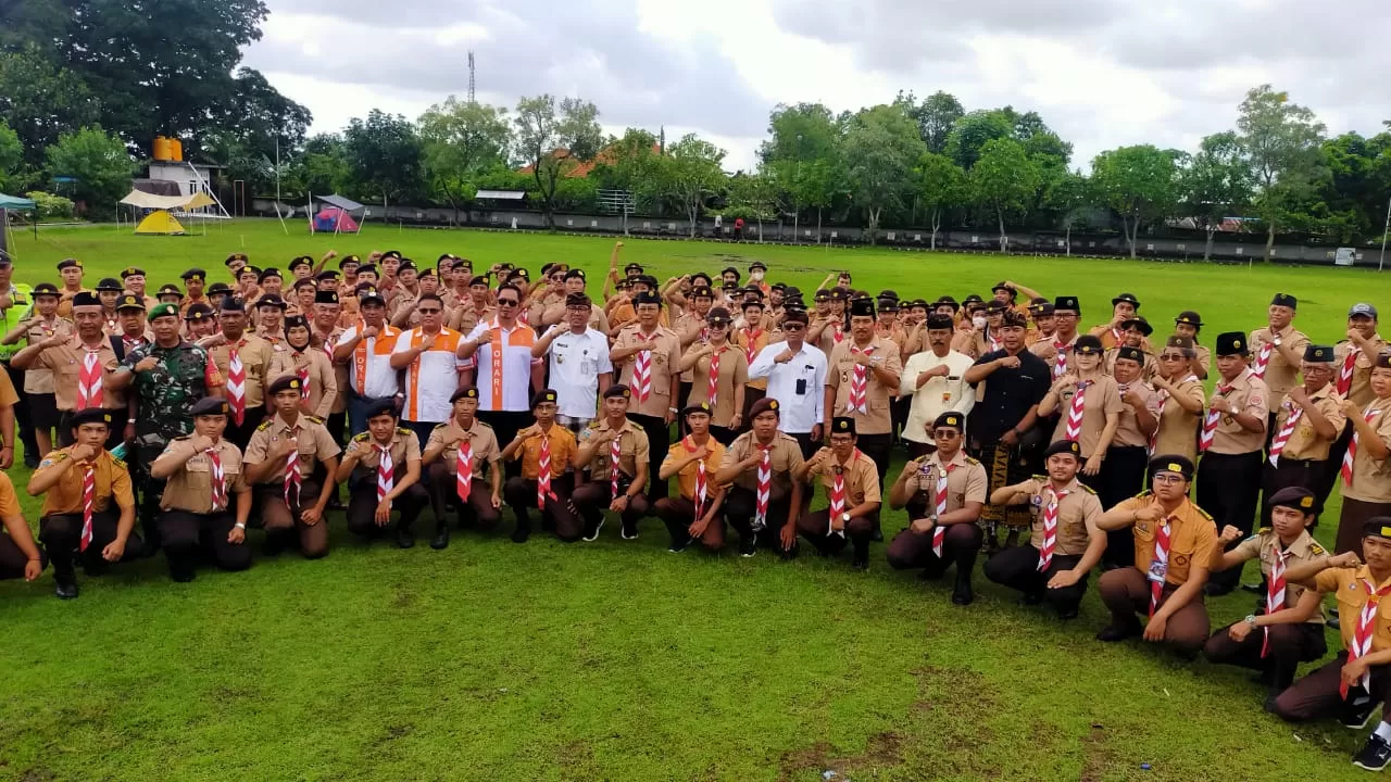 Raimuna Cabang Denpasar Gelar Perkemahan, Jadi Ajang Pengembangan Diri Pramuka Raimuna Cabang Denpasar Gelar Perkemahan Pramuka.