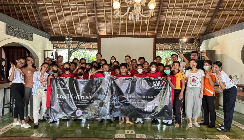 Plataran Canggu Gelar English4Trash Workshop