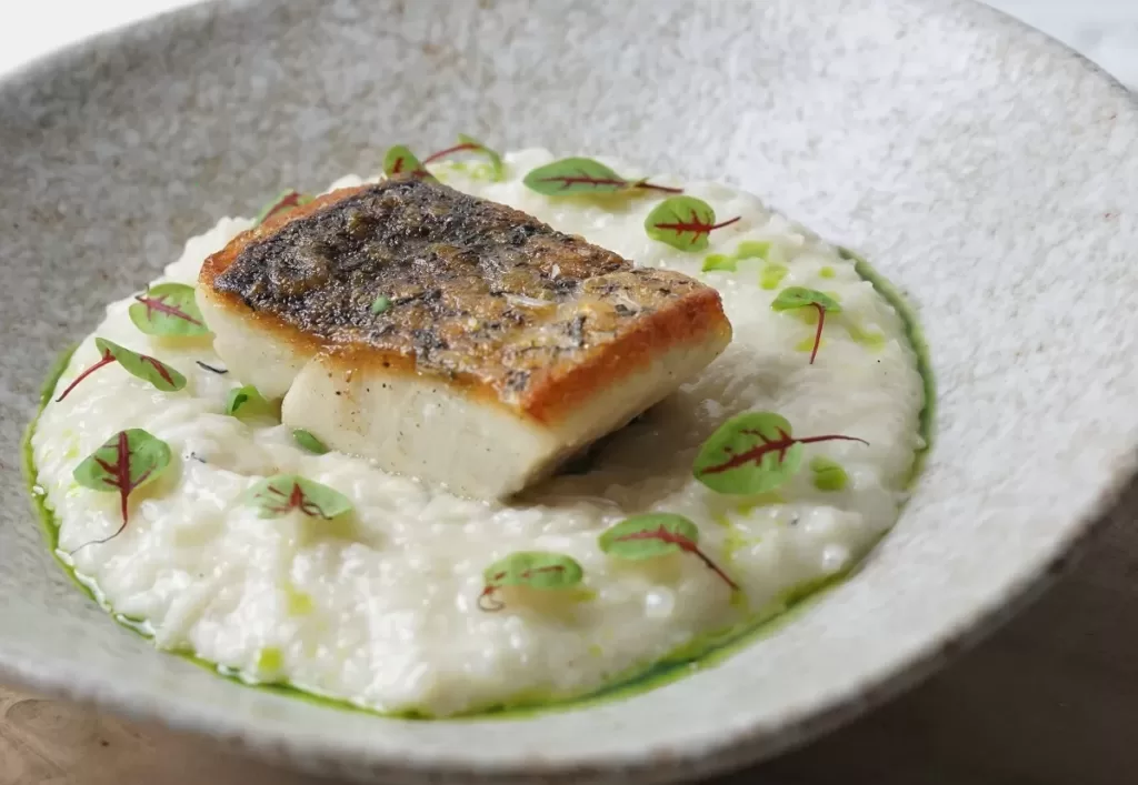 Fish Risotto di RAMU Kitchen.