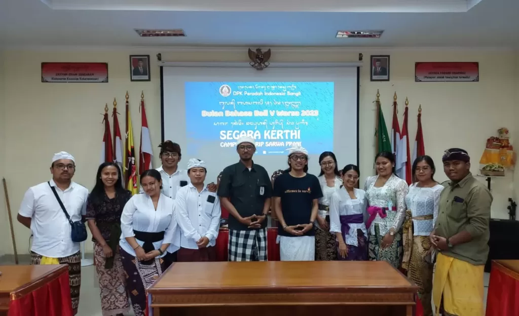 Dukung Bulan Bahasa Bali, Peradah Bangli Gelar Widyatula