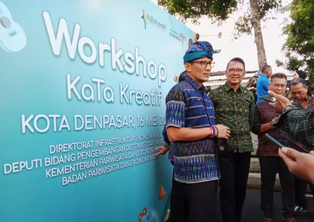 Menparekraf Sandiaga Uno.