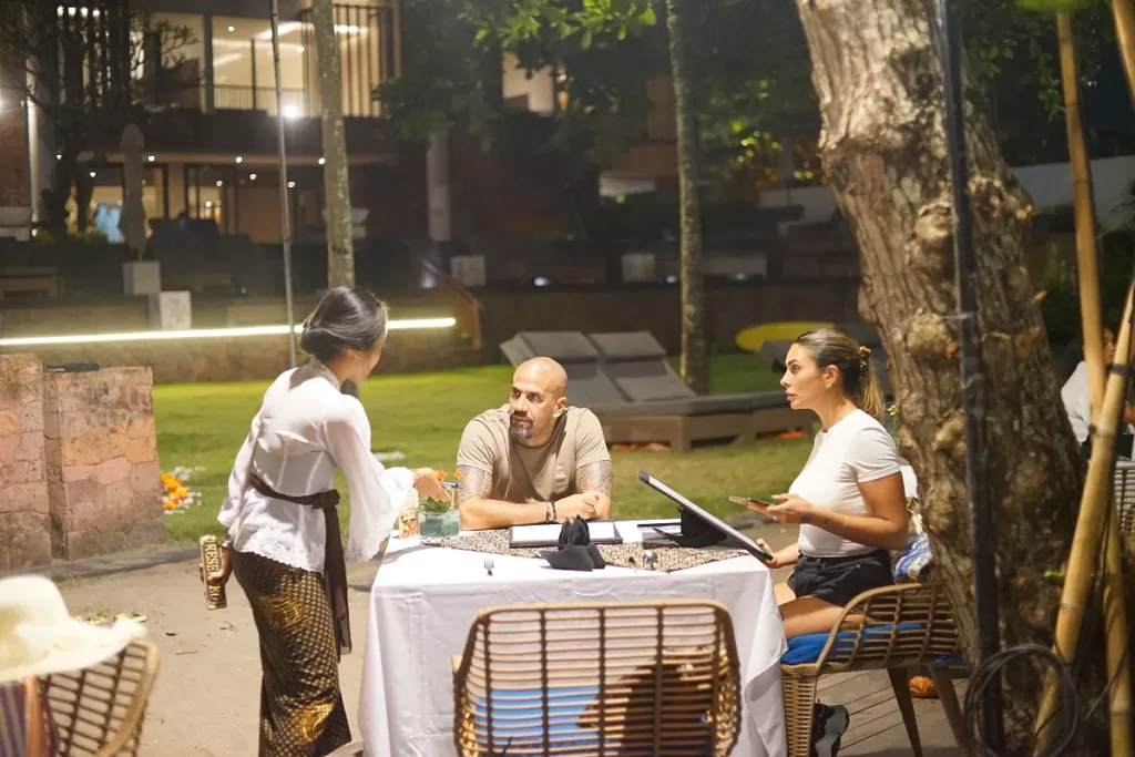 Juan Sebastian Veron di Anantara Seminyak Bali Resort