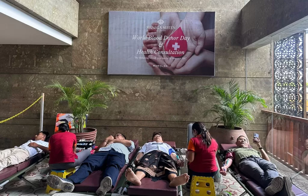 Swarga Suites Bali Berawa Gelar Aksi Donor Darah