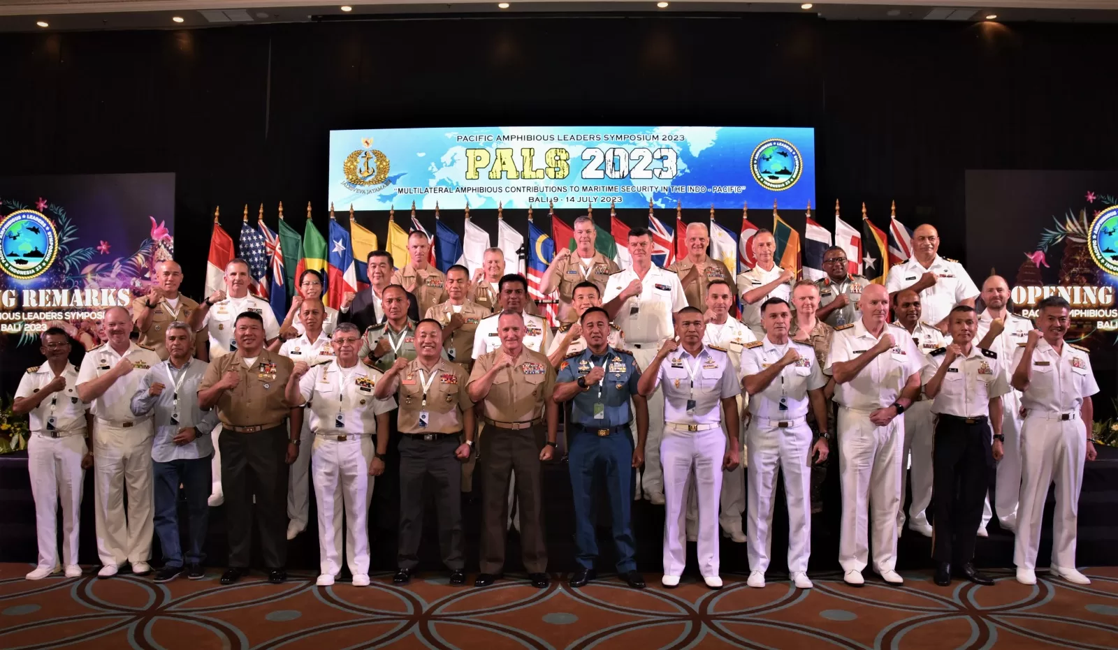 Pemimpin Pasukan Marinir dari 26 Negara Berkumpul di Bali Hadiri PALS 2023 PALS 2023