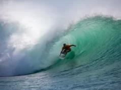 Surfer Kelas Dunia Mulai Tunjukan Kebolehan di Rip Curl Cup Warm-up Session Padang Padang Rip Curl Cup Padang padang 2023