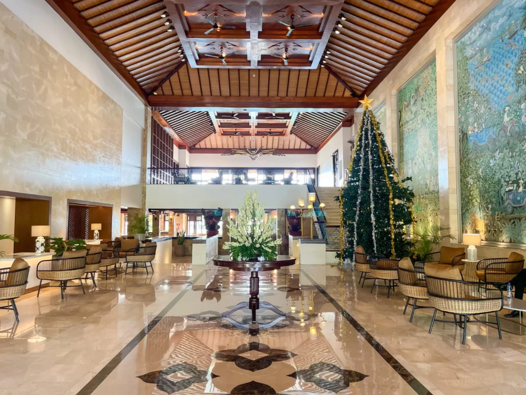 Wajah baru lobby The Patra Bali Resort & Villas.