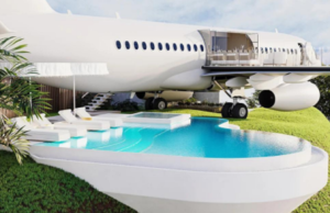 Geometrium Studio Hadirkan Villa Unik dengan Konsep Private Jet di Bali Private Jet Villa rancangan Geometrium Studio