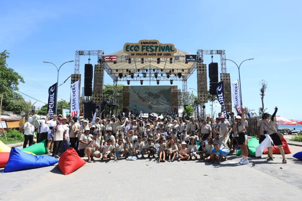 Samudera Eco Festival di Kuta Beach Skate Park, Sabtu (16/12/2023)