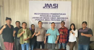 Resmi Terbentuk, JMSI Bali Komit Jaga Ekosistem Pers yang Sehat JMSI Bali