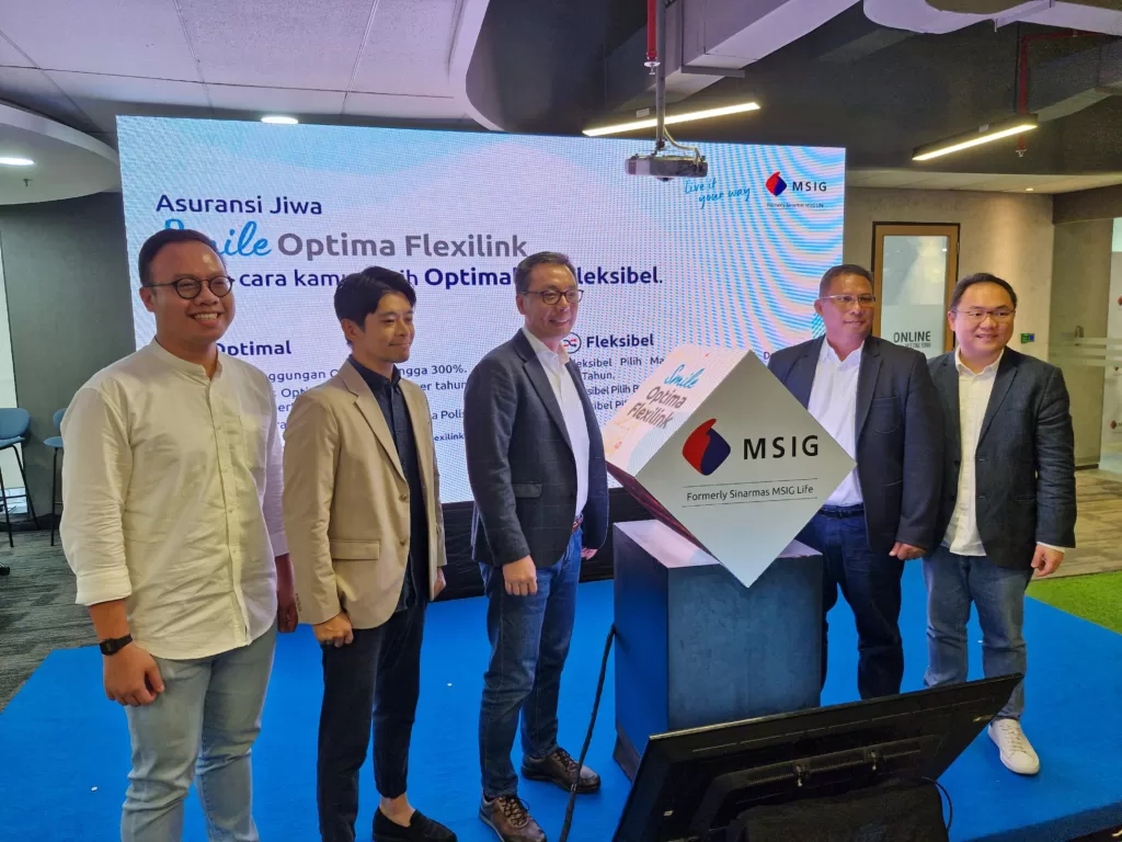Peluncuran Smile Optima Flexilink, produk asuransi jiwa dari MSIG Life.