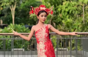 Gung Dyah, Model Cilik Penuh Prestasi Siap Ramaikan Bali Fashion Parade 2024 Anak Agung Istri Shri Dyah Basundhari Hardy