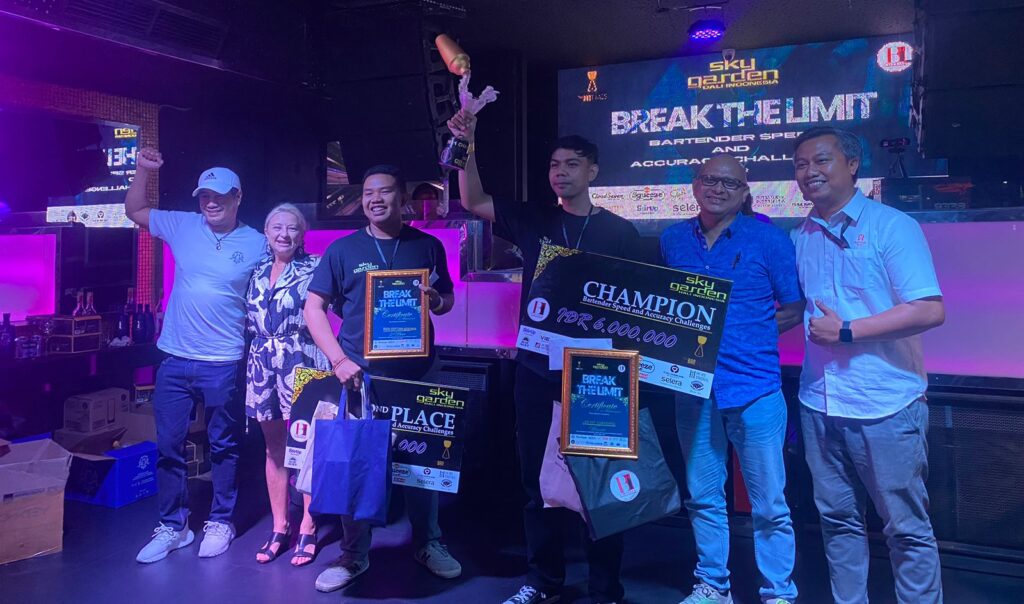 Bartender Speed and Accuracy Challenge, yang berlangsung di Sky Garden Bali, pada Senin (13/5/2024)