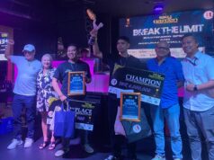 Adu Cepat dan Akurat Bartender di Bali dalam Bartender Speed and Accuracy Challenge Bartender Speed and Accuracy Challenge, yang berlangsung di Sky Garden Bali, pada Senin (13/5/2024)