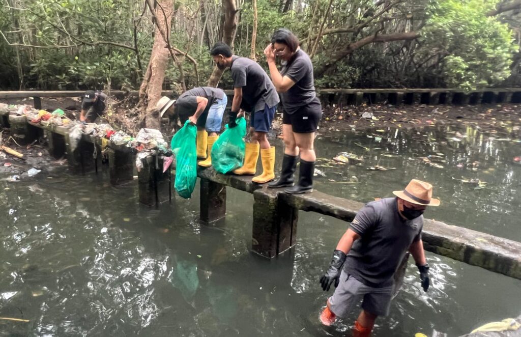 Maison Aurelia by Preference Bersihkan Sampah di Hutan Bakau