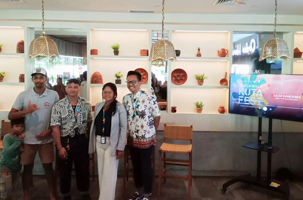 Jumpa pers Beachwalk Kuta Fest 2024.