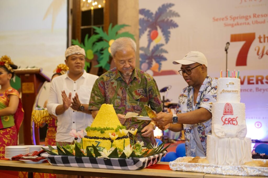 SereS Springs Resort & Spa Singakerta Ubud merayakan ulang tahun ke-7 yang jatuh pada 7 Oktober 2024
