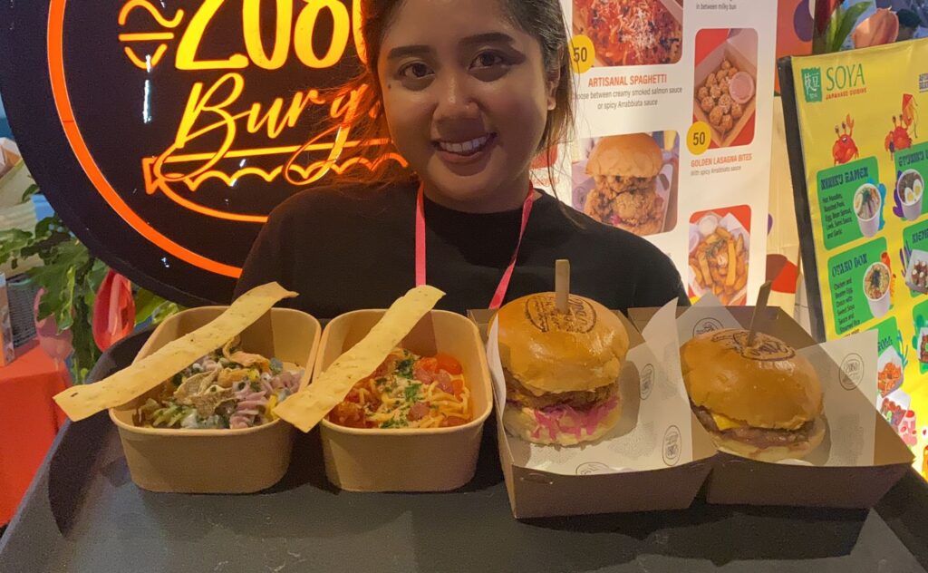 Pasta Rainbow Artisan Cibo dan Smokey Burger Tarik Perhatian Pengunjung di SVF 2024