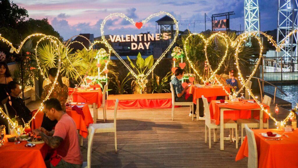 J4 Hotels Legian Hadirkan Makan Malam Romantis di Hari Kasih Sayang