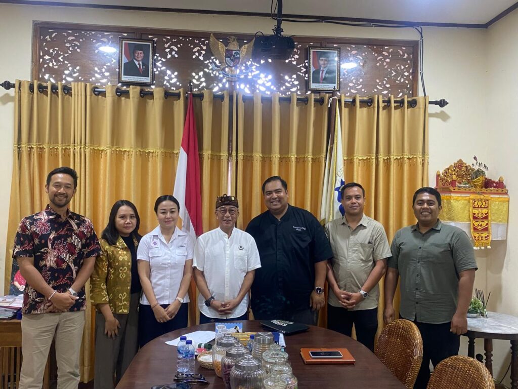 Audiensi Sanur Chef Community ke PHRI Denpasar.