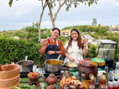Lewat Hari Hutan Sedunia, Four Points By Sheraton Bali, Ungasan Kenalkan Jamu ke Wisatawan Kelas Membuat Jamu di Four Points by Sheraton Bali, Ungasan.