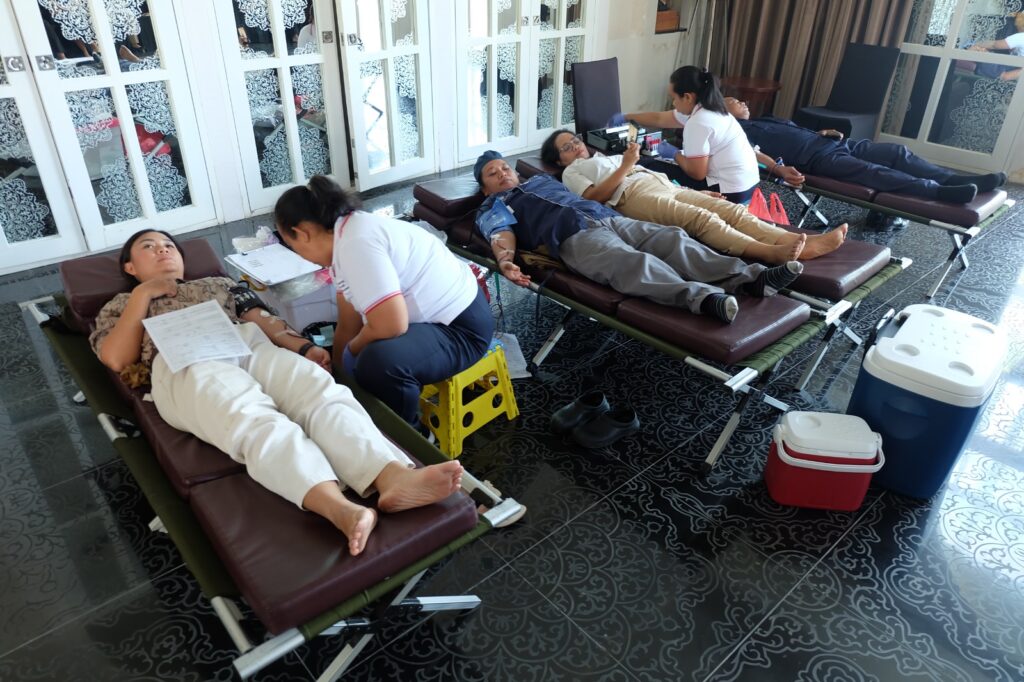 The Sakala Resort Bali Gelar Aksi Donor Darah bersama PMI Badung