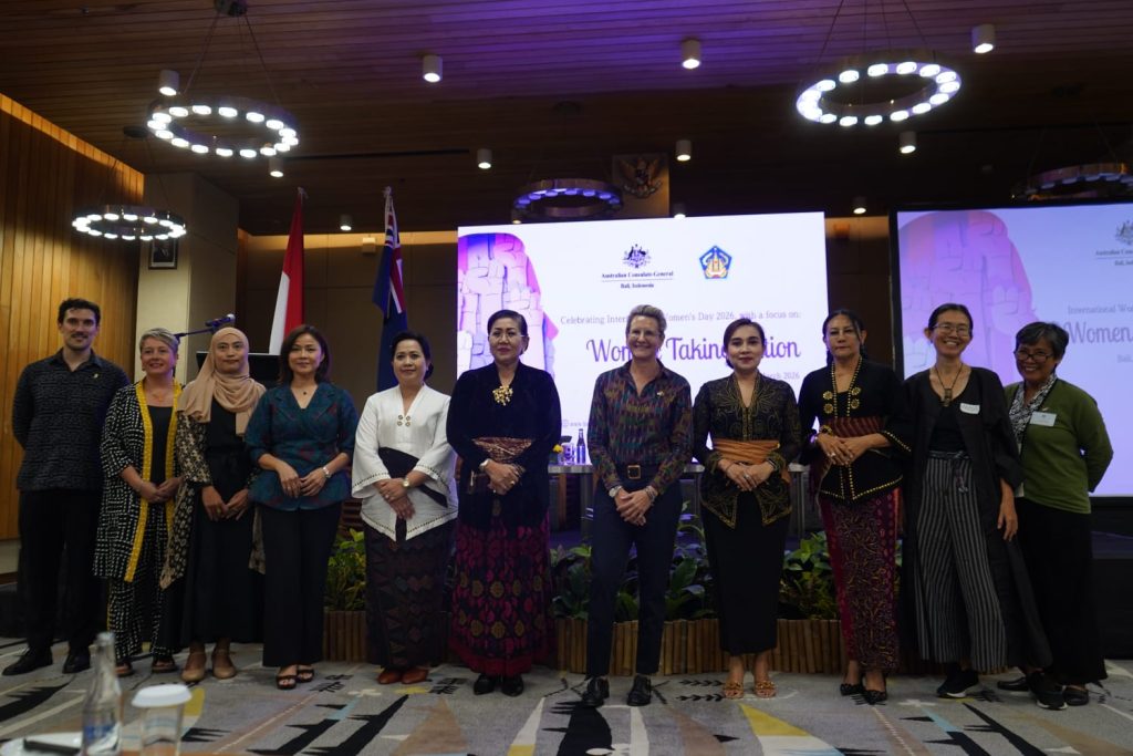 Konsulat-Jenderal Australia di Bali Rayakan Hari Perempuan Internasional 2026 dengan Acara Bertema ‘Women Taking Action’