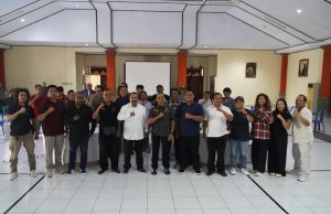 Media Diharapkan Jadi Mitra Strategis TNI dalam Menyebarkan Informasi Positif Silaturahmi Korem 163/Wira Satya dengan insan media di Bali, Rabu (29/4/2026).