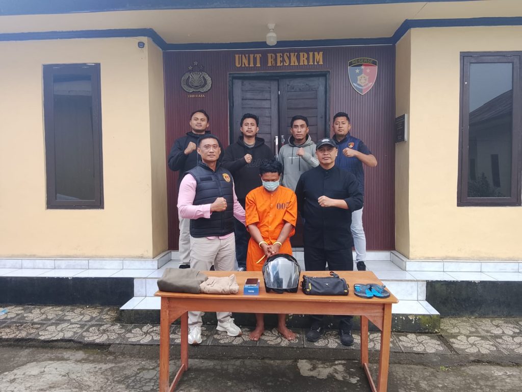 Polsek Kintamani Ringkus Pria asal Jember Usai Mencuri Dua Unit Pompa Air