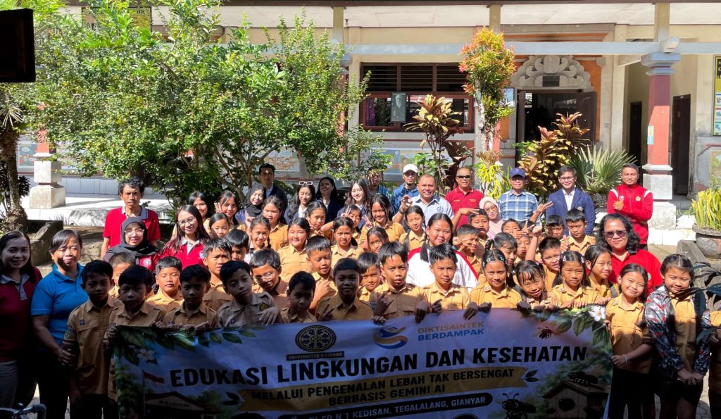 FMIPA Universitas Udayana Edukasi Siswa SD N 1 Kedisan Mengenal Lebah Tak Bersengat Berbasis Gemini AI