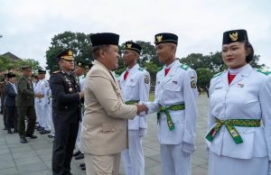 Bupati Bangli Kukuhkan Putra-Putri Paskibraka Kabupaten Bangli Tahun 2026 Bupati Bangli Kukuhkan Putra-Putri Paskibraka Kabupaten Bangli Tahun 2026