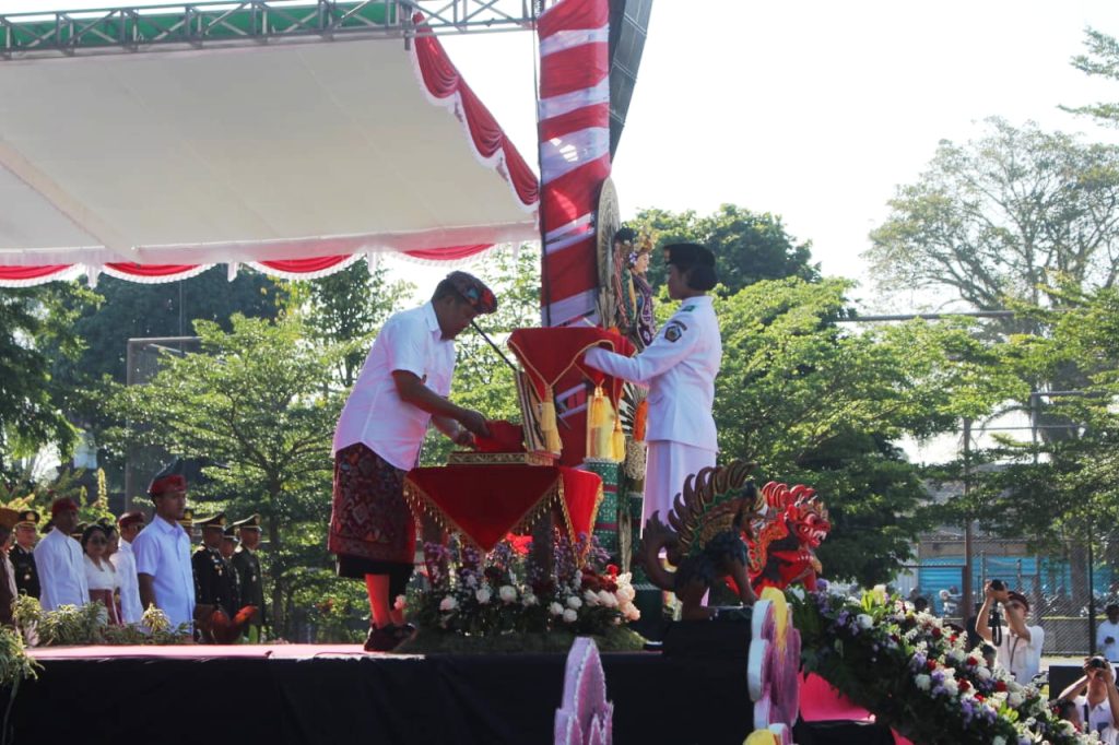 Bupati Bangli Pimpin Upacara HUT ke-81 RI, Penyerahan Remisi Secara Simbolis Warnai Peringatan